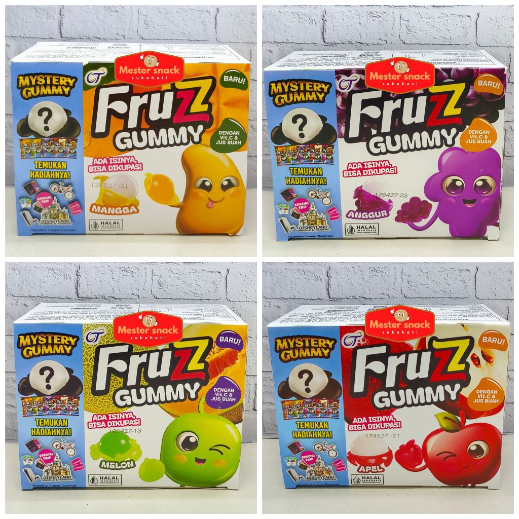 Fruzz Gummy | Permen Gummy | Permen Fruzz | Mystery Gummy