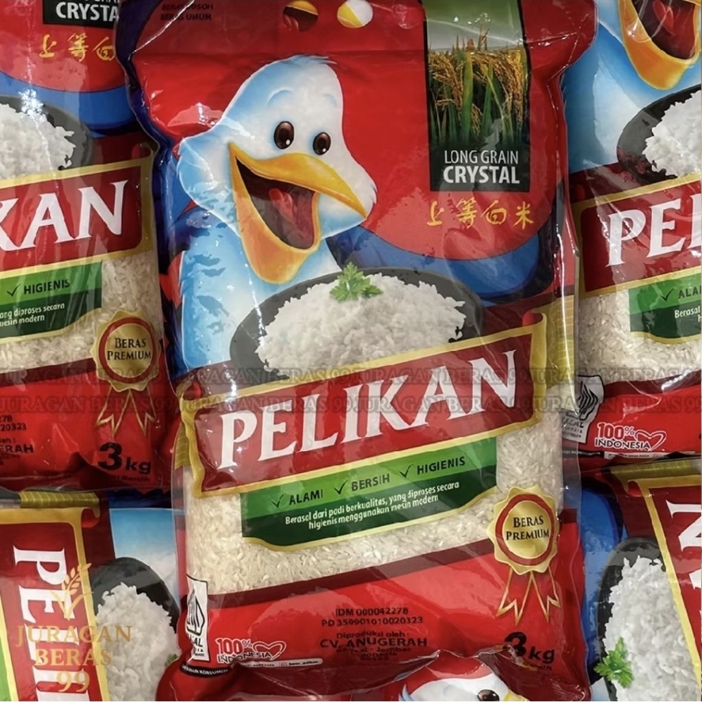 Beras Pelikan 3kg