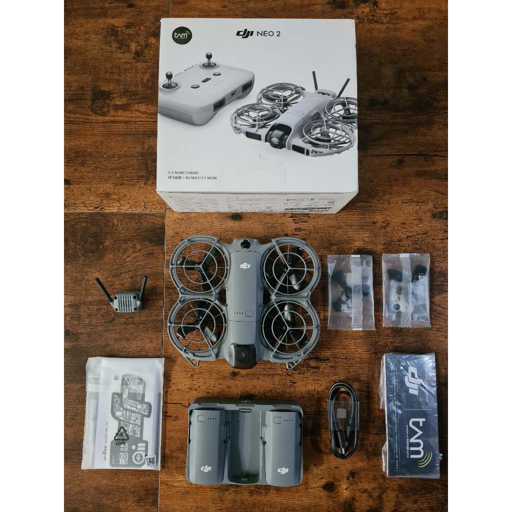 DJI Neo 2 Fly More Combo Drone Only + Antena FMC Kamera Camera Gimbal