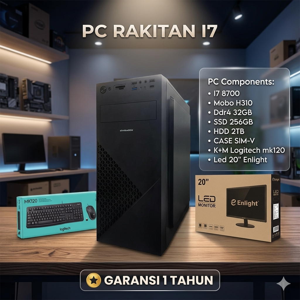 PC RAKITAN I7 INTEL