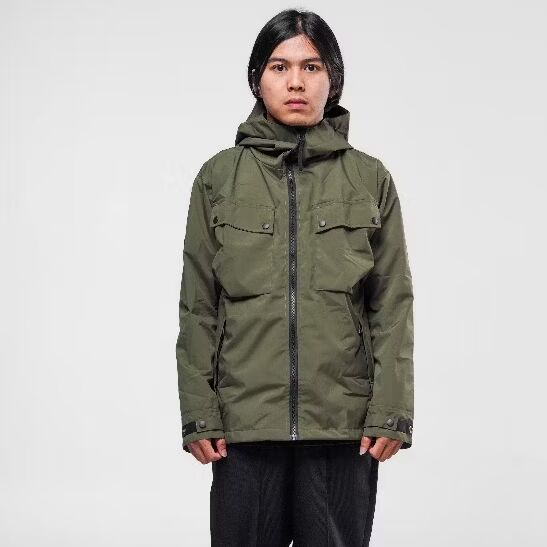 Troublemaker - Outwear Jacket - Bermondsey 'OLIVE' - Jaket Gorpcore Outdoor Waterproof