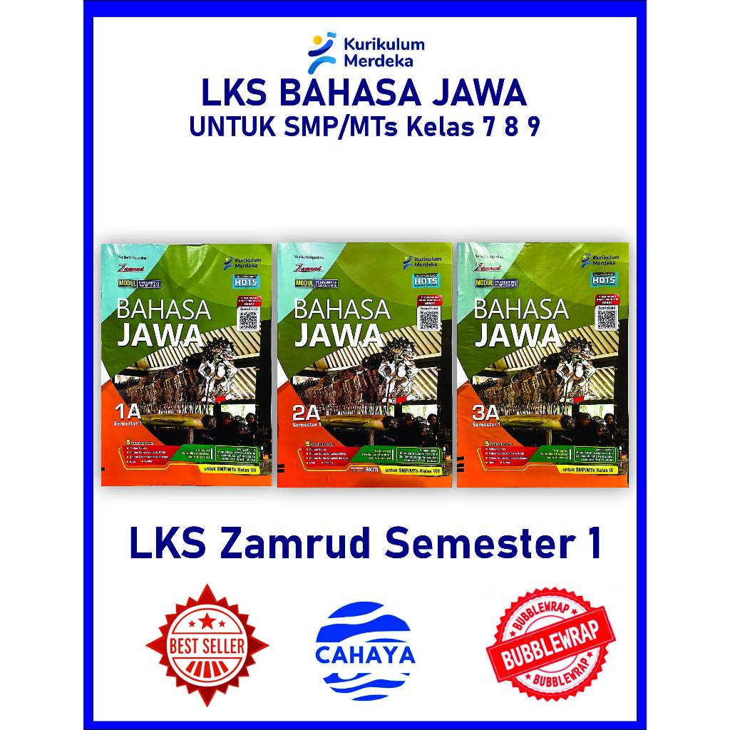 LKS ZAMRUD BAHASA JAWA Kelas 7 - 9 SMP/MTS KURIKULUM MERDEKA