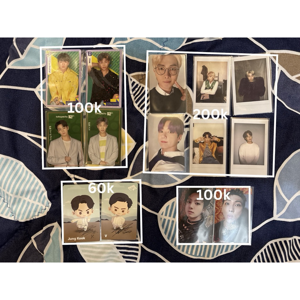 Official Photocard Polaroid BTS Bangtan Sonyeondan Boys Decokit Deco kit In the seom ITS Season gree