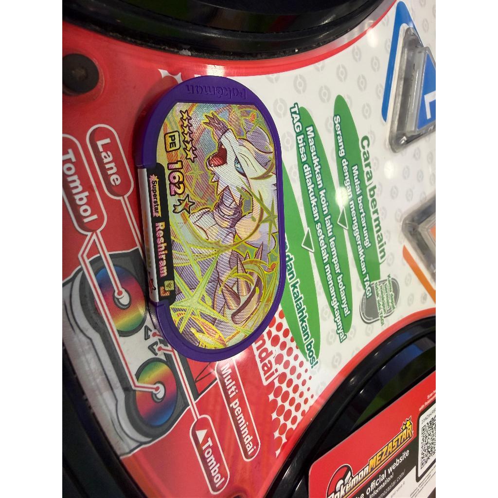 ORIGINAL Pokemon Mezastar Indonesia Tag - Reshiram, Zekrom Legacy