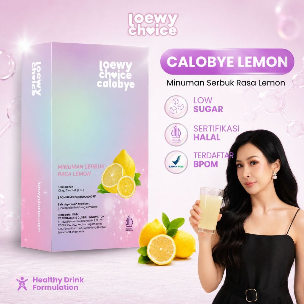 [SPECIAL LIVE LOEWY] LOEWY CHOICE Calobye Drink rasa Lemon