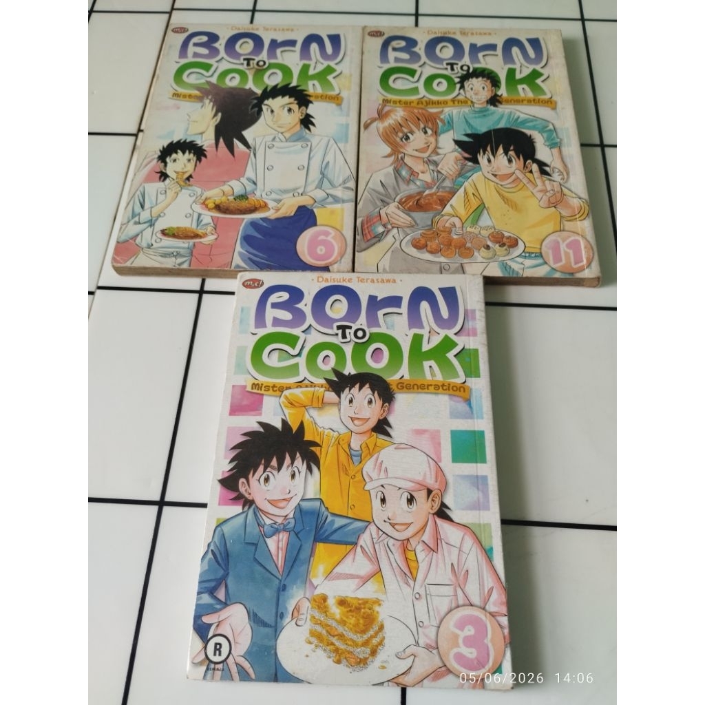 Komik cabutan born to cook