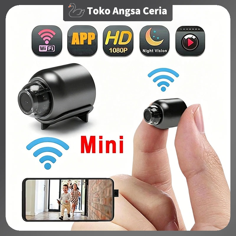4K HD Mini Hidden Camera Wifi Detector Kamera Pengintai Super Wide