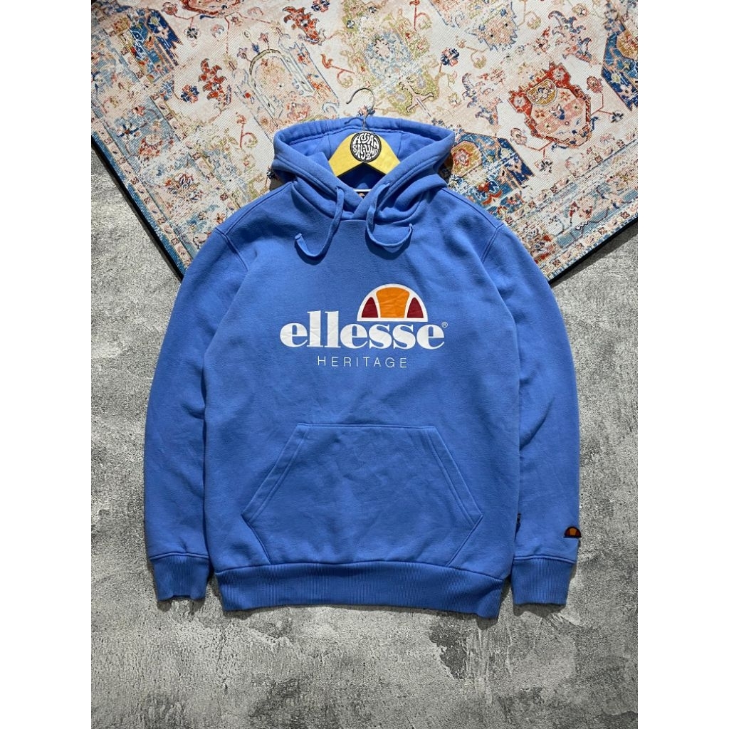 HOODIE ELLESSE HERITAGE BIRU LAUT