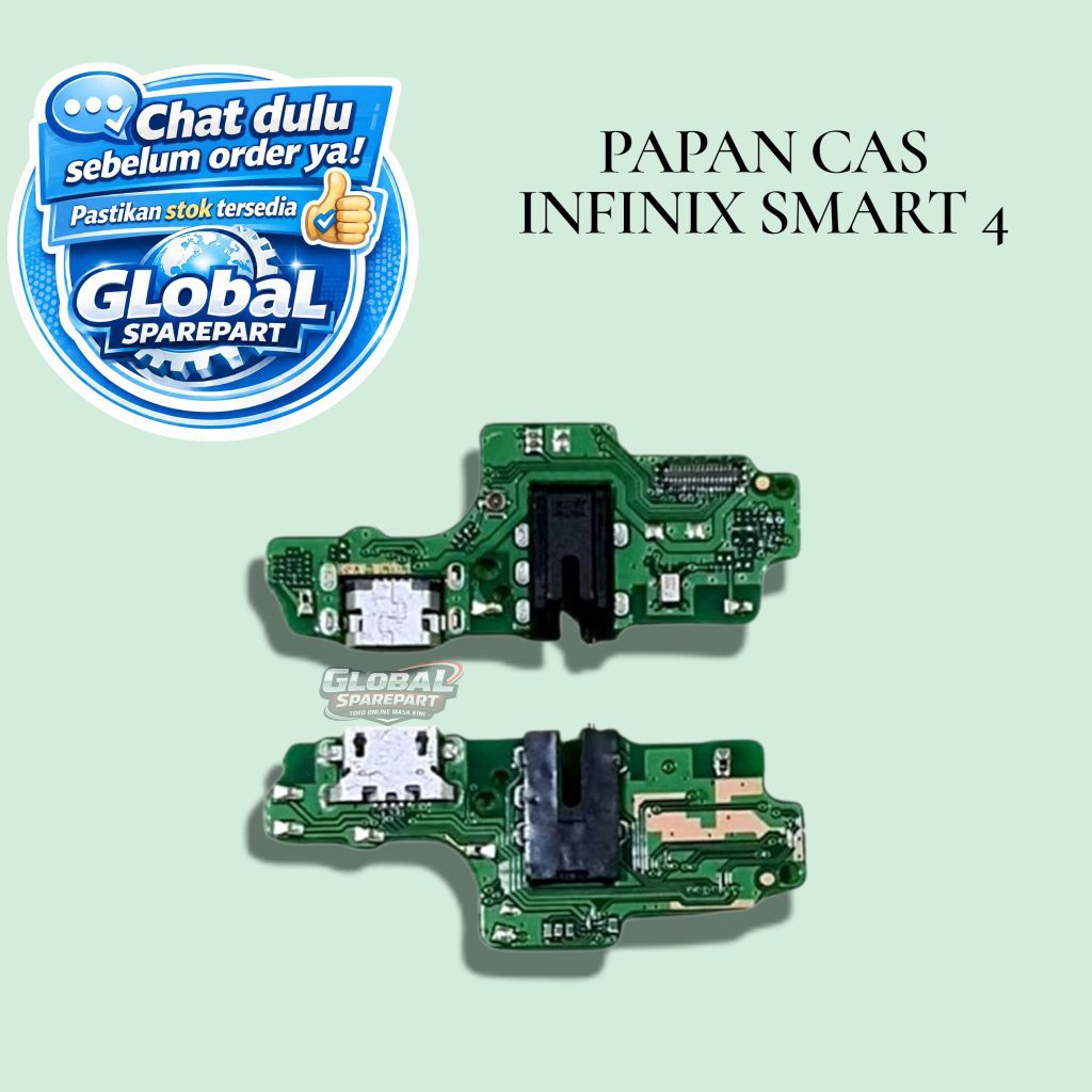 PAPAN CAS INFINIX SMART 4 - CONECTOR CAS FULL IC KUALITA ORIGINAL
