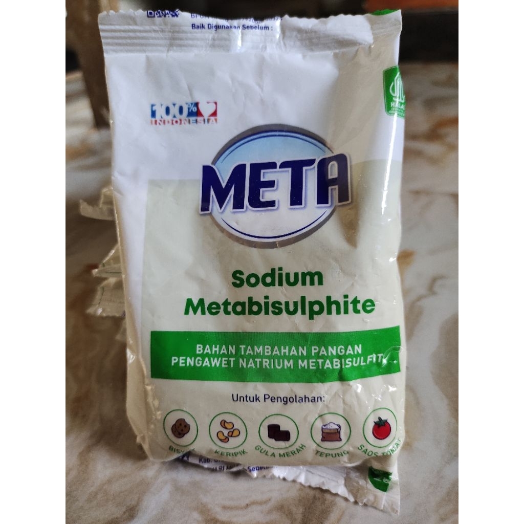Natrium Metabisulfit Meta 250 gram