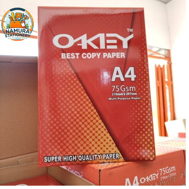 1 Dus/ 5 Rim Kertas HVS A4 / HVS F4