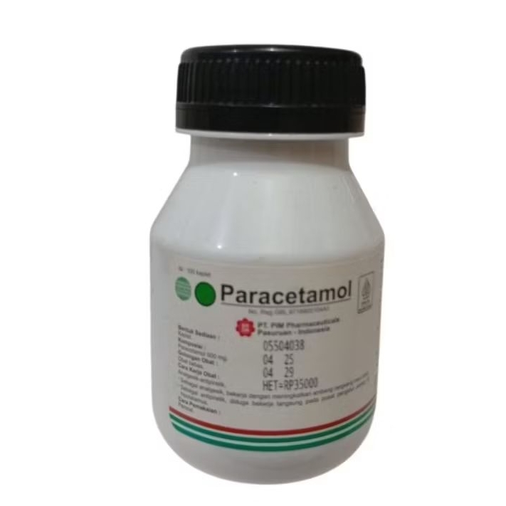 suplemen kesehatan Paracetamol per botol