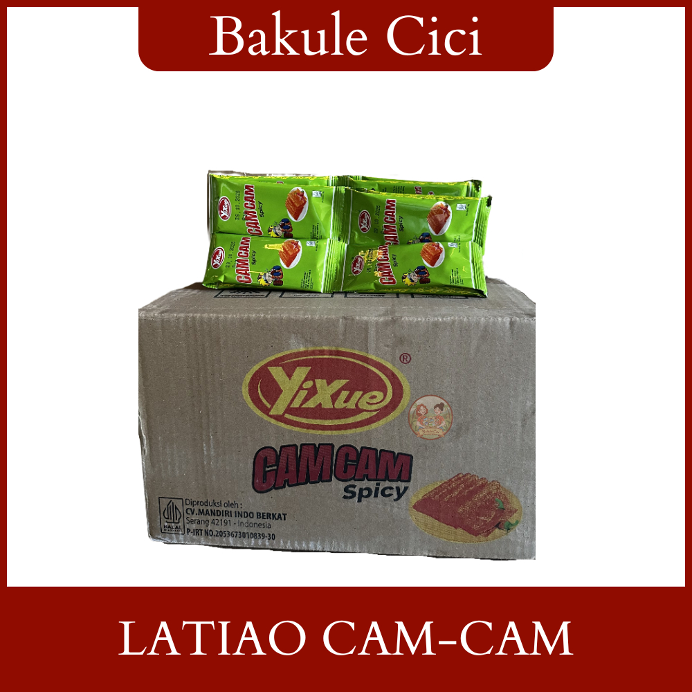 Snack Pedas Latiao Cam-Cam / Latiao Yey-Yey l 1 DUS ISI 300 PCS