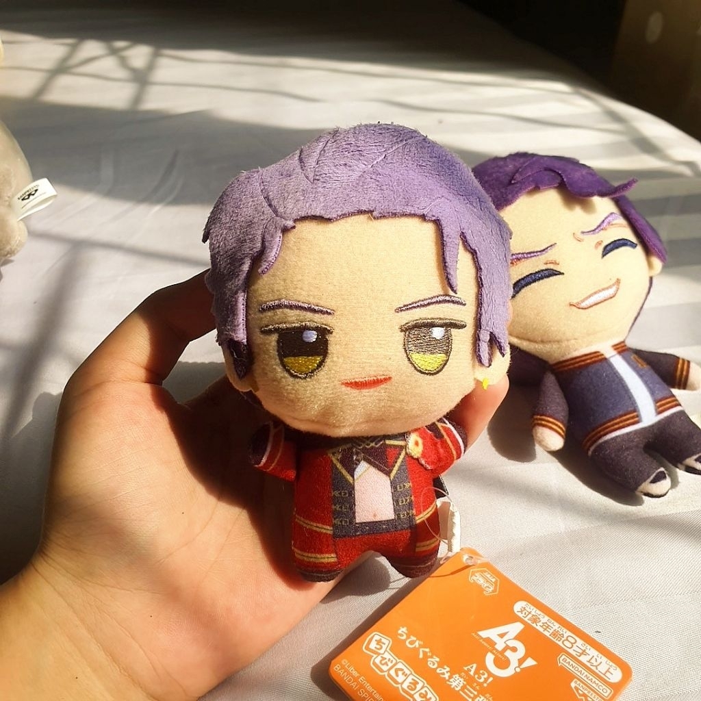 [New Tag] A3 Act Addict Actors Chibigurumi Nuigurumi Plush Doll Keychain Bagcharm Official Merchandi