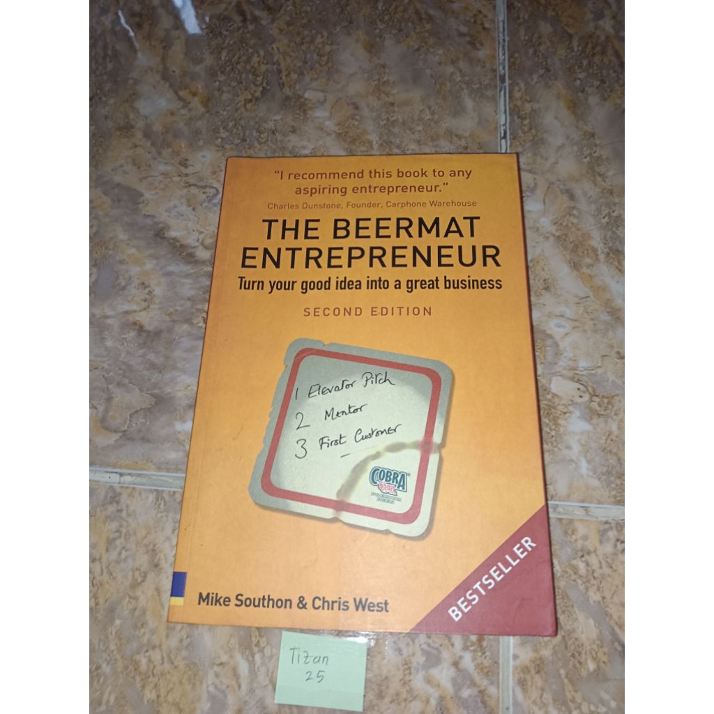 Buku The Beermat Enterpreneur by Mike Southon