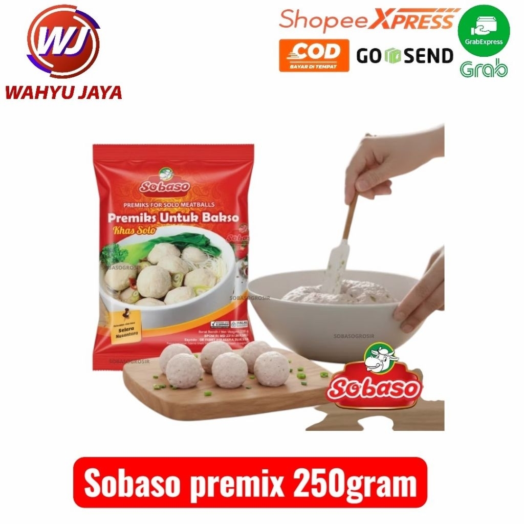 Sobaso premix untuk bakso 250gram