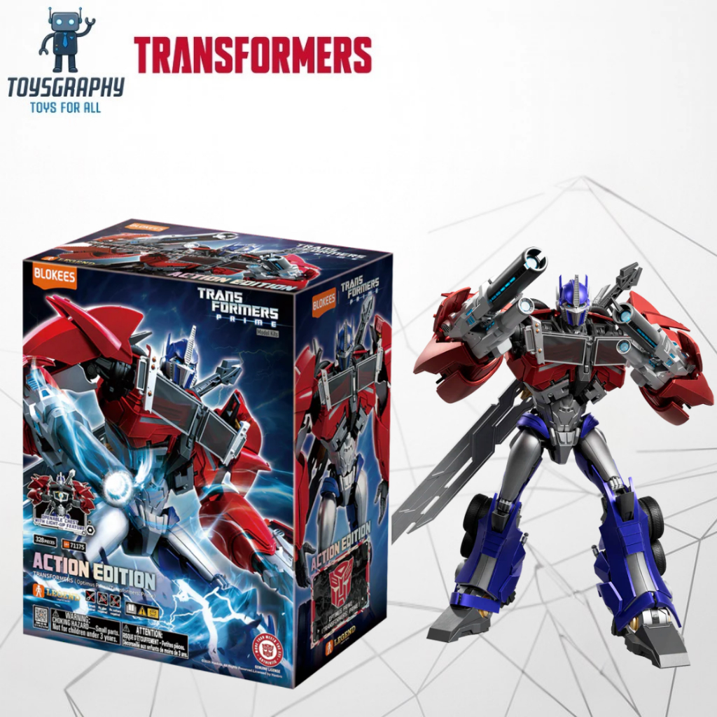 Blokees Transformers Action Edition 06 Optimus Prime Transformers Prime