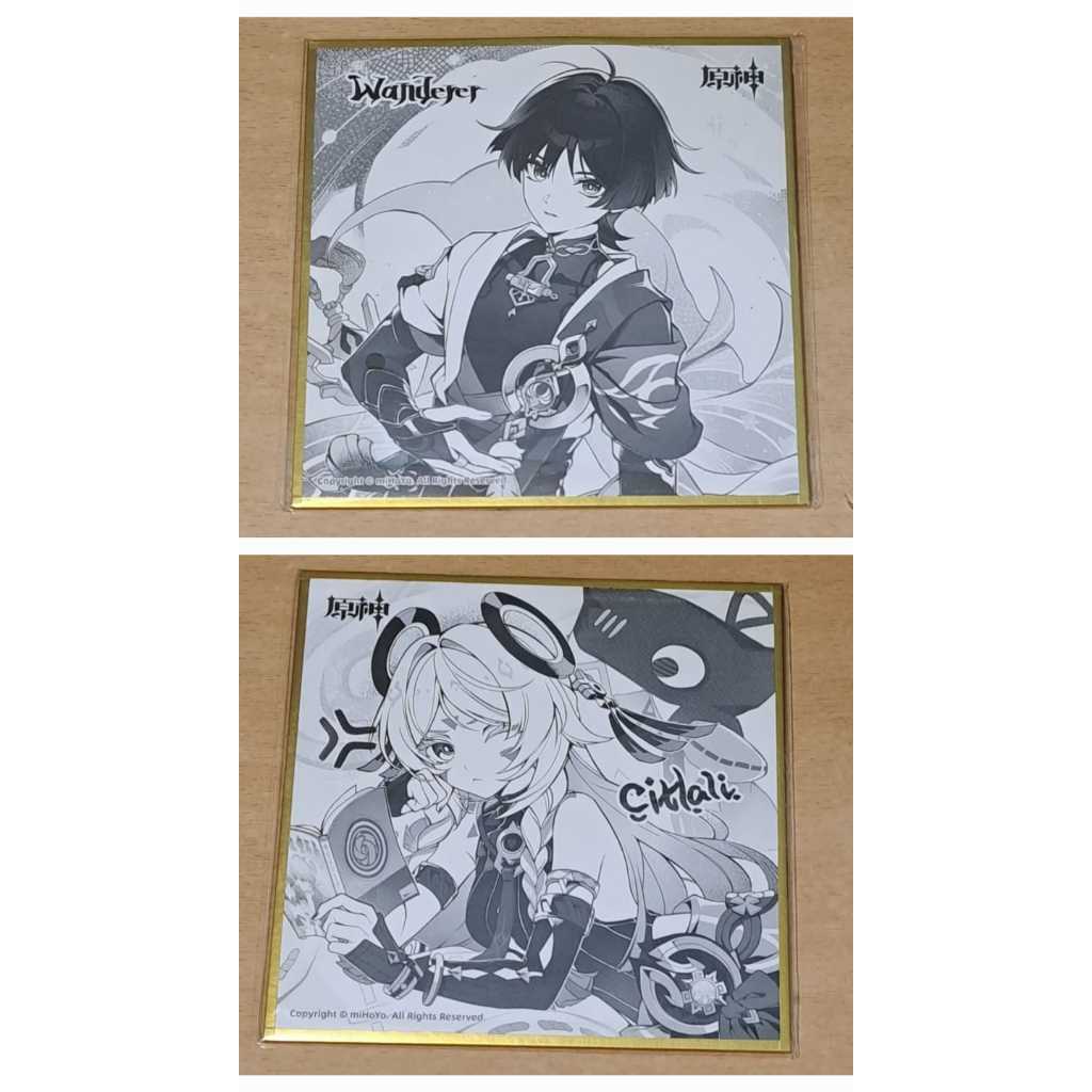 Limited Genshin Fes 2026 Shikishi Wanderer Citlali Genshin Impact / Wanderer / Scaramouche / Citlali