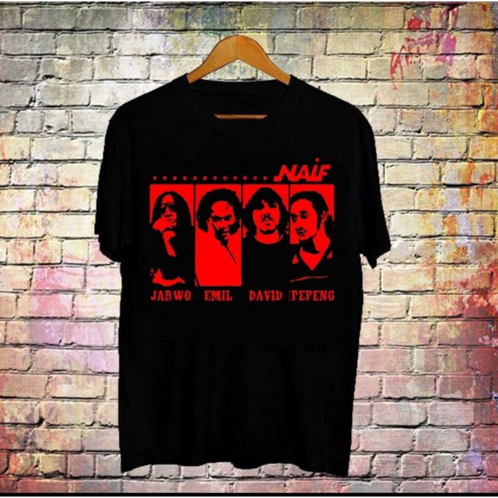 T-SHIRT BAND | KAOS MUSIK BAND NAIF