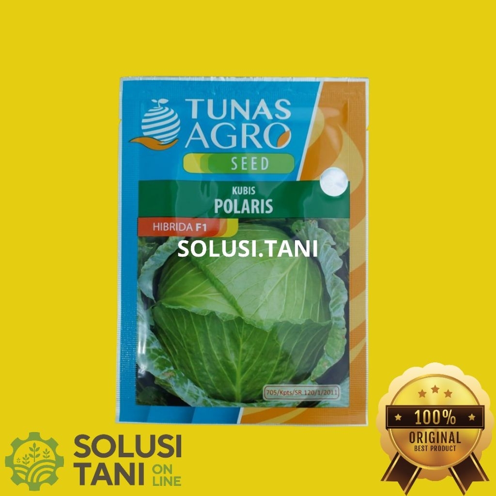Benih Kubis POLARIS 10 Gram - Tunas Agro