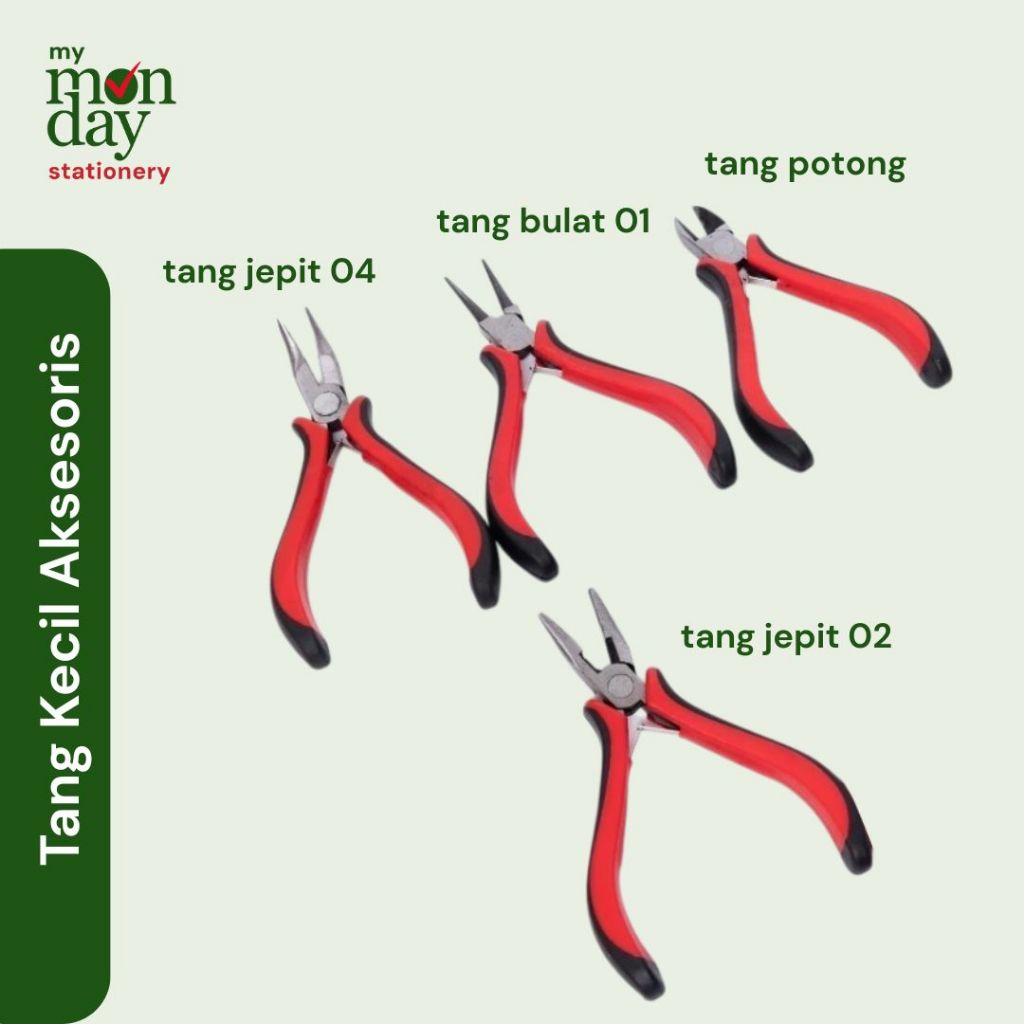 Tang Kecil Aksesoris / Tang Craft DIY / Tang Potong / Tang Penjepit / Tang Plintir / Alat Tang / Pli