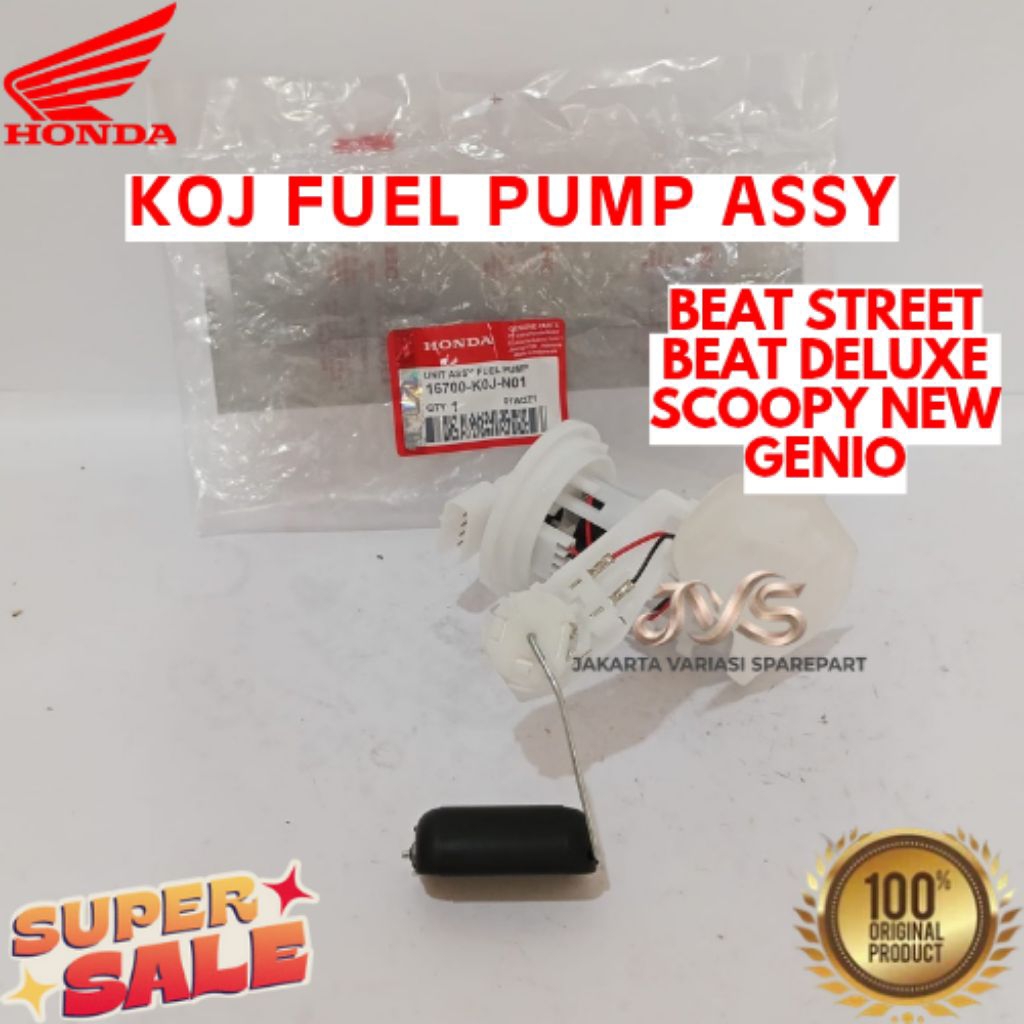 FUEL PUMP ASSY KODE KOJ, FUEL PUMP ASSY  BEAT STREET, FUEL PUMP ASSY BEAT DELUXE, FUEL PUMP ASSY SCO