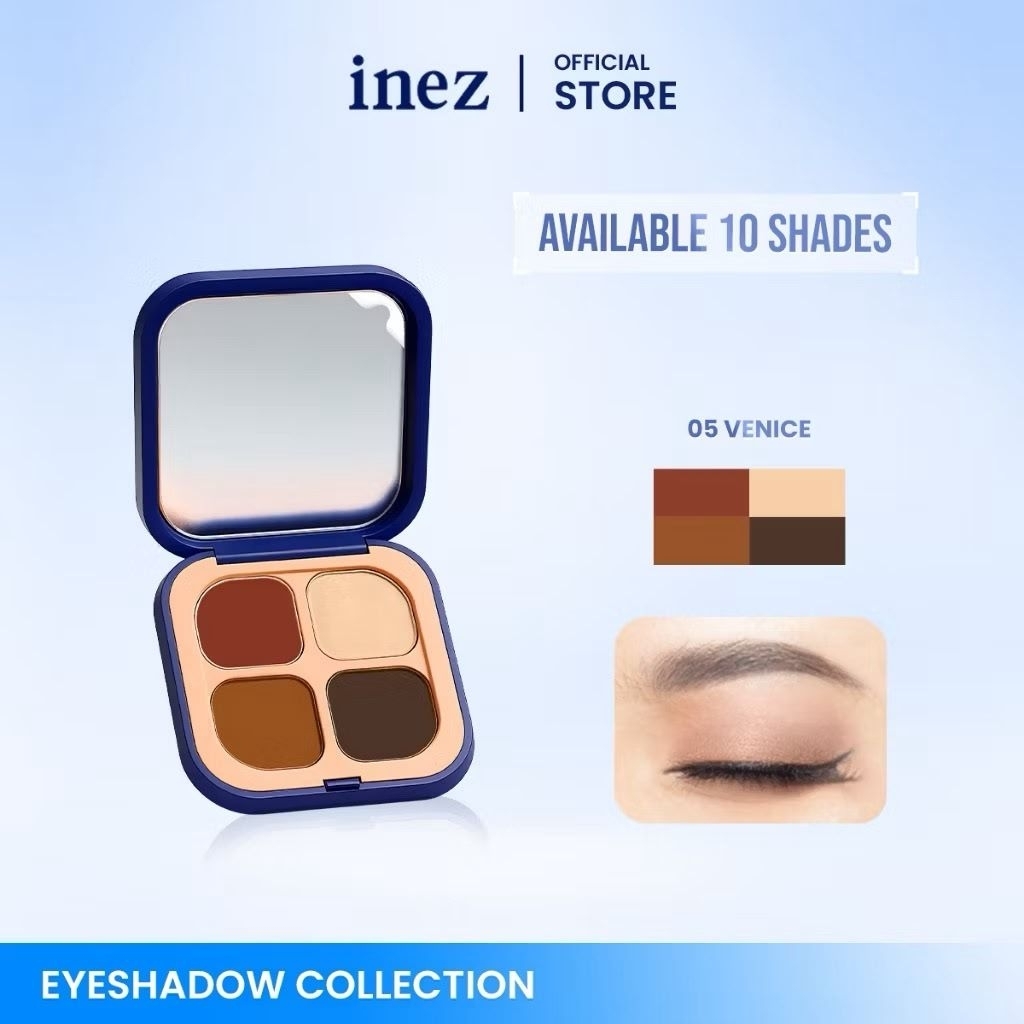 inez cosmetic eyeshadow collection ( new case) shade 05 venice