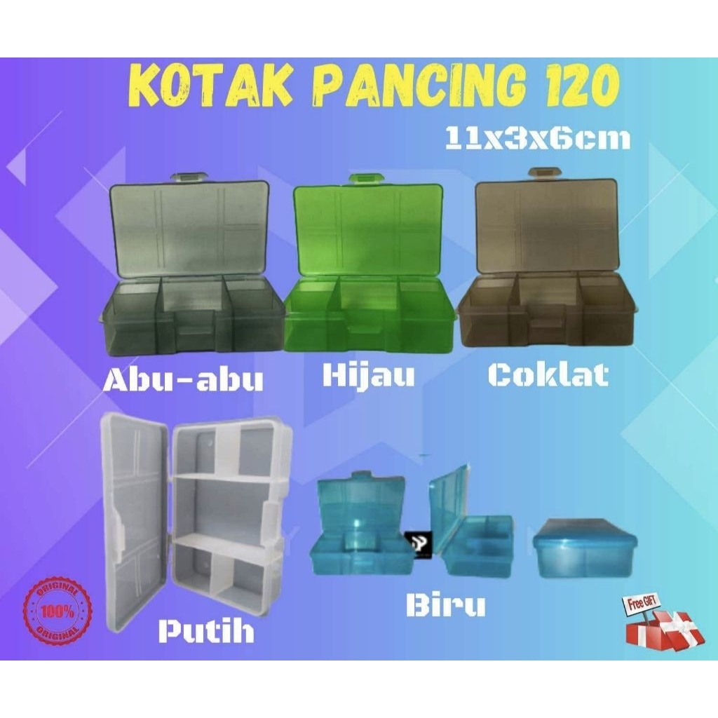 KOTAK PANCING SEKAT 120| KOTAK PANCING | ASESORIS PANCING