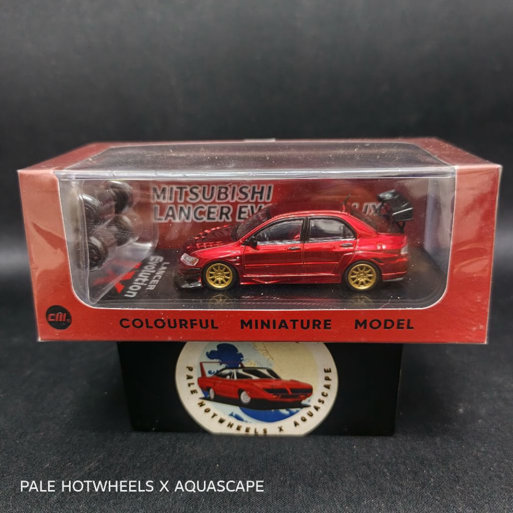 CM MODEL MITSUBISHI LANCER EVOLUTION 9 RED