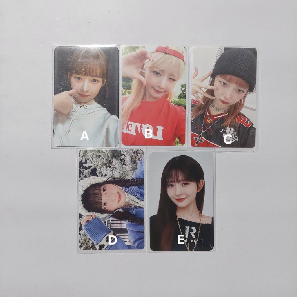 Photocard Rei ive bene mine pob prom queens bene fs official swih bene ssq photobook 1st pb thailand