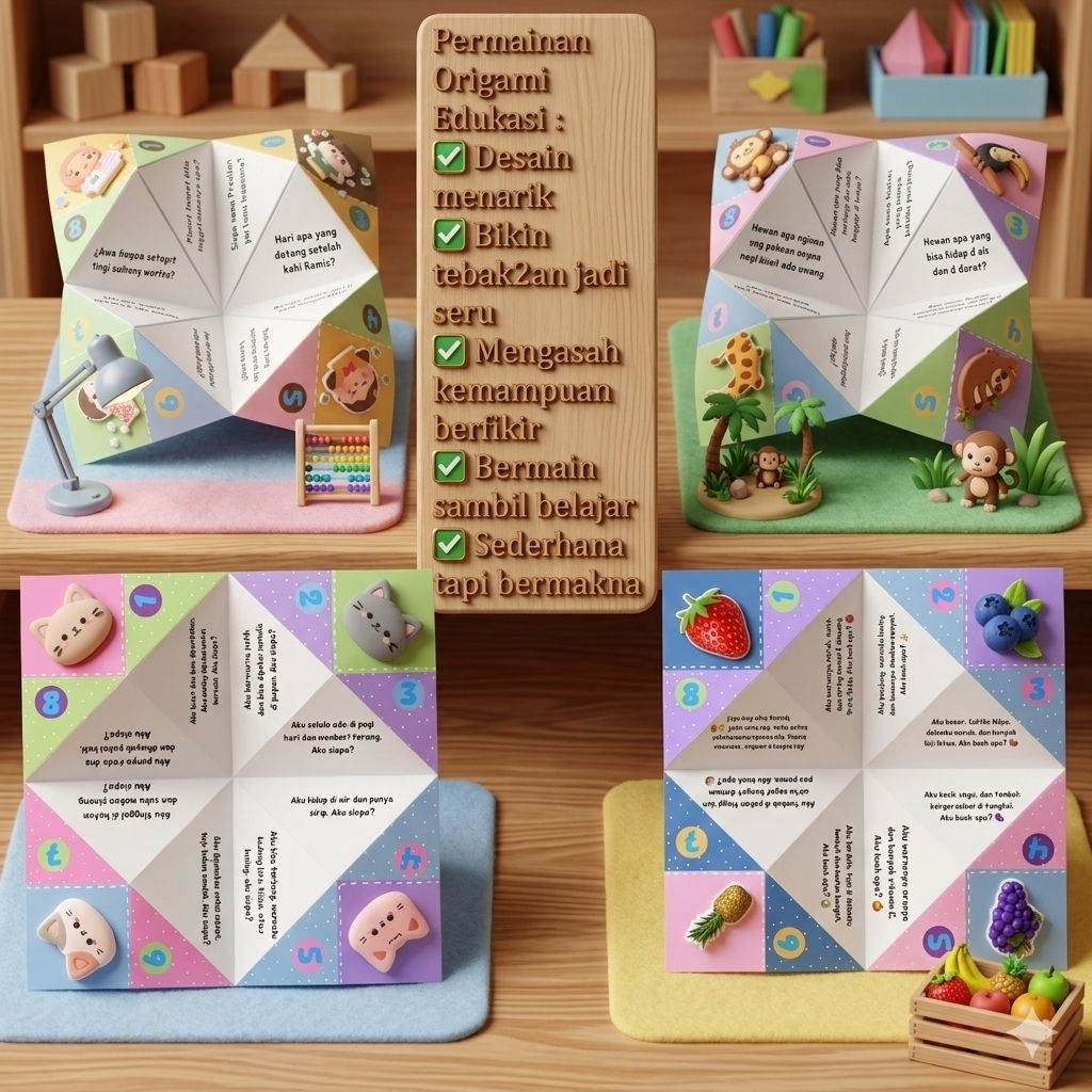 Permainan Origami Edukasi