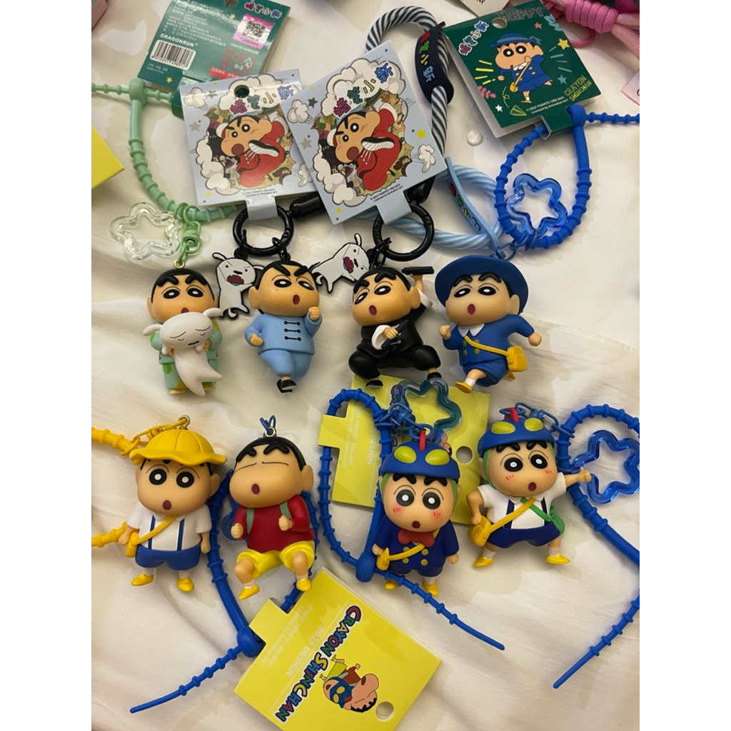 BAG CHARM GANTUNGAN TAS TUMBLER SINCHAN