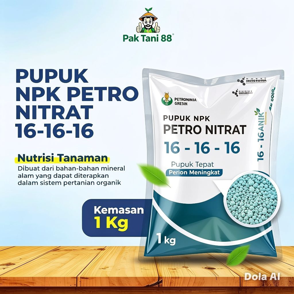Pupuk NPK Petro Nitrat 16-16-16 - Maksimalkan Pertumbuhan dan Kualitas Tanaman