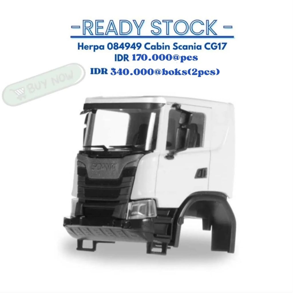 Herpa 084949 Cabin Scania CG17 1/87 HO