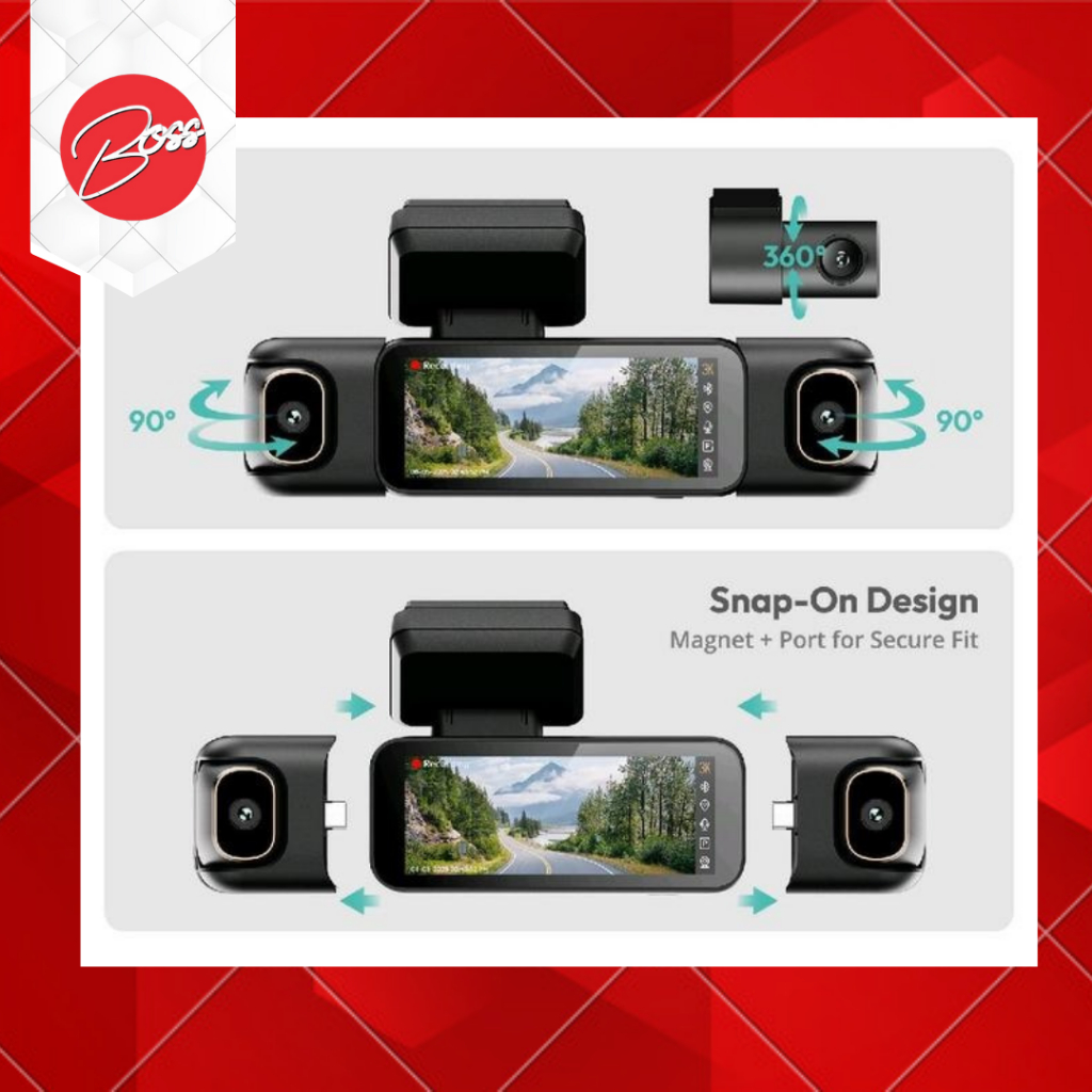 Botslab Dash Cam G980H 4 Channel