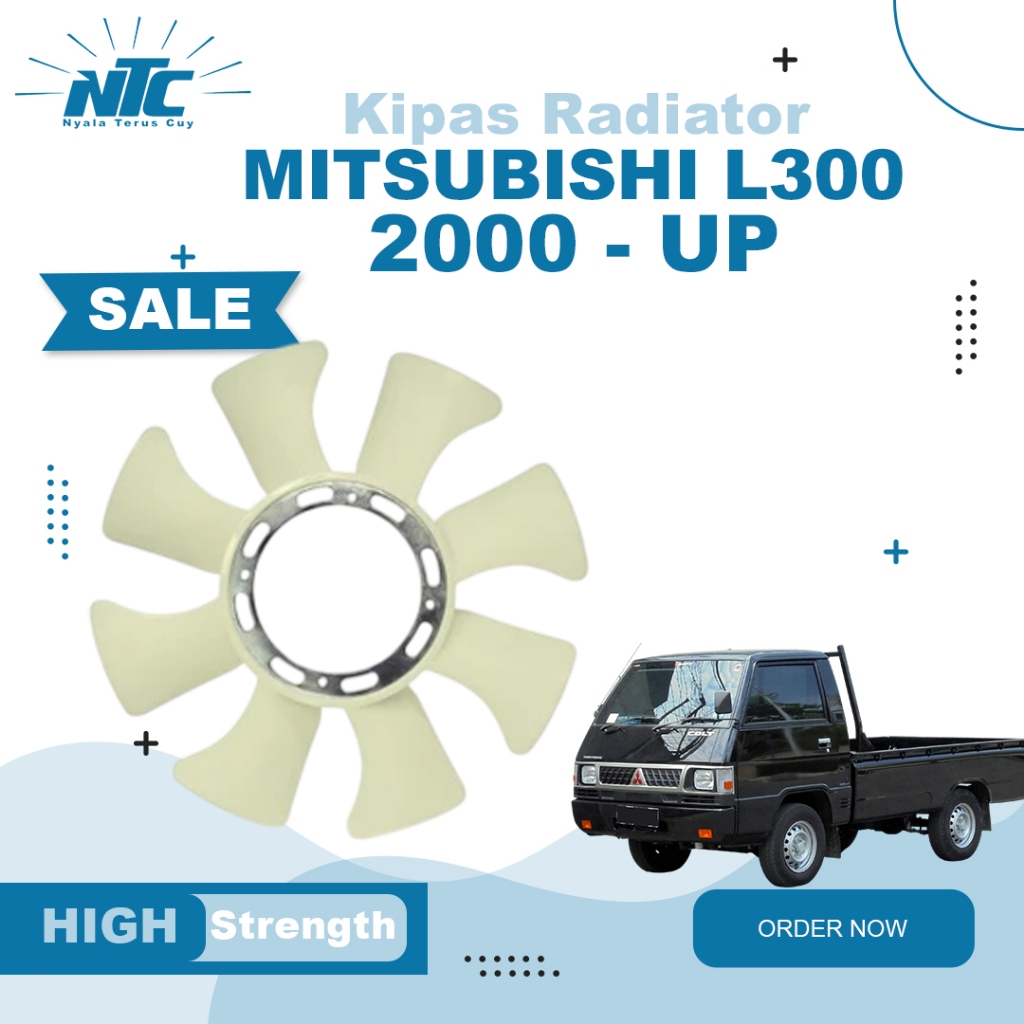Kipas Radiator Mobil Radiator Fan untuk L-300 Kuda New Diesel