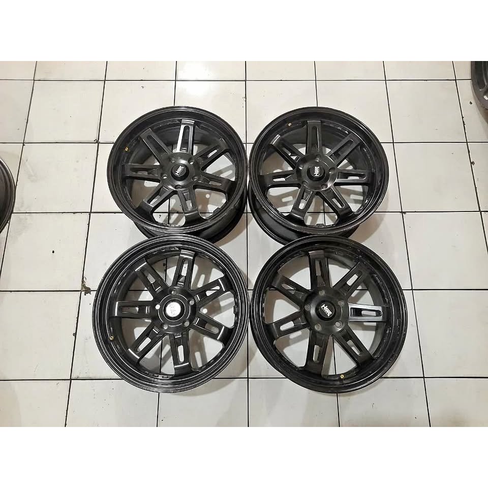Velg second hsr daimon ring 17 lobang 5 cocok buat innova brv hrv crv dll