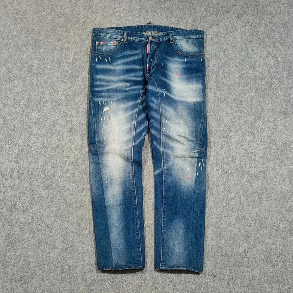 Celana slim fit jeans panjang pria DSQUARED2 size 33 second