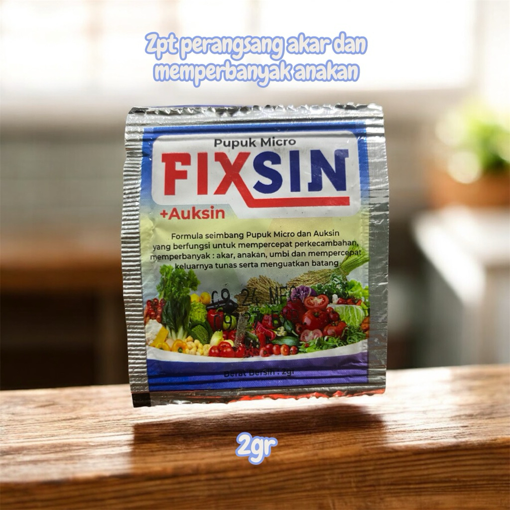 ZPT perangsang akar FIXSIN wg 2gr auxin mempercepat pertumbuhan akar