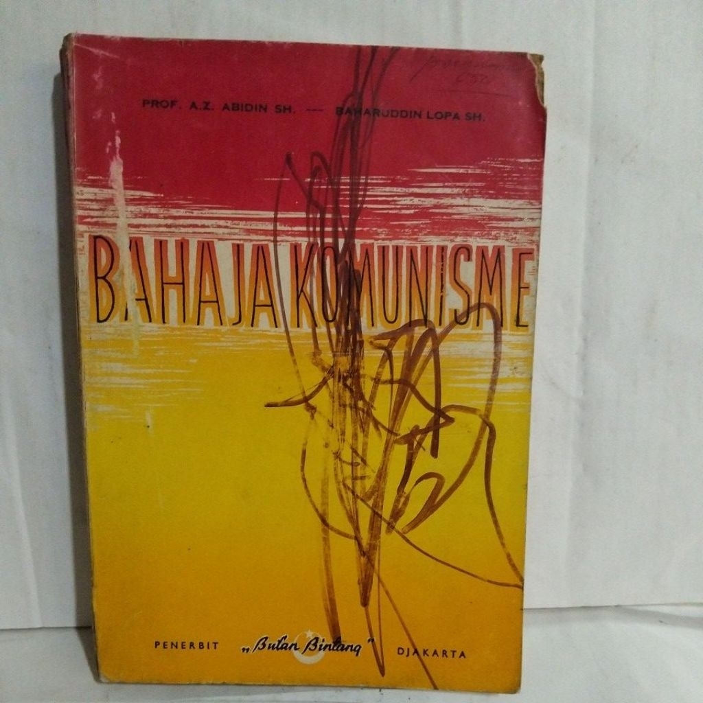 Buku BAHAJA KOMUNI by Prof. A.Z. Abidin SH & Baharuddin Lopa SH