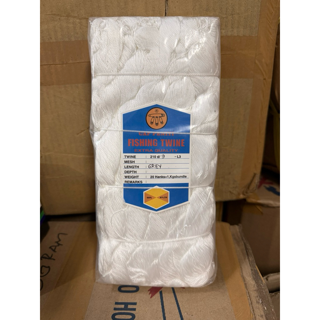 BENANG NYLON LINTINGAN D9 CAP PENITI , BENANG JALA IKAN