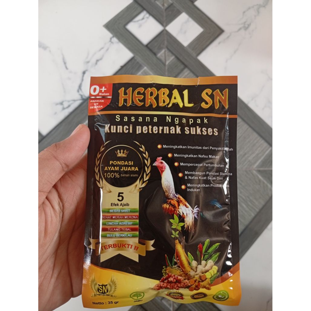 1 Pcs Herbal SN Obat Ayam 35gr Eceran
