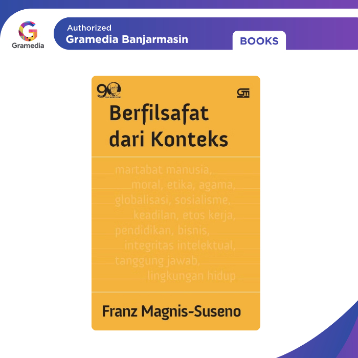 Gramedia Banjarmasin - Berfilsafat dari Konteks