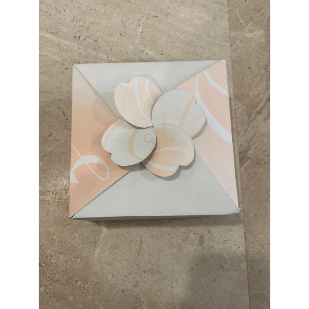 Flower Lock Box kotak packaging cookies box kue lucu