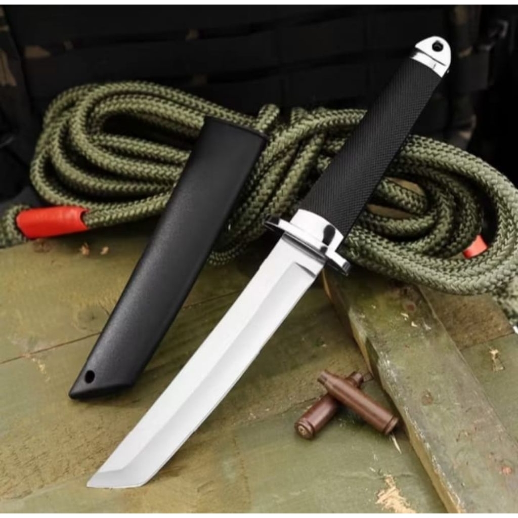 Pisau Tanto Jepang Multifungsi Pisau Daging Pisau Outdoor Berkemah Camping