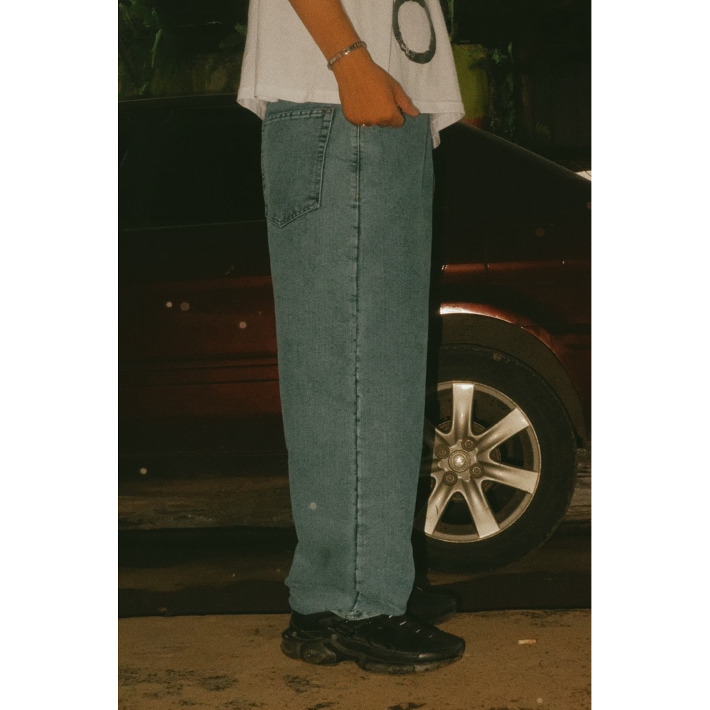 DENIM PANTS 88FAMS - ORIGIN BLUE & ANGEL DRIP