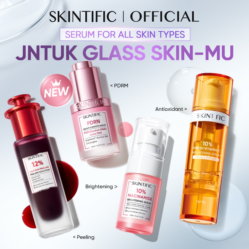 SKINTIFIC Facial Serum Series - Niacinamide Brightening / 5X Ceramide Barrier / Salicylic Acid Anti 