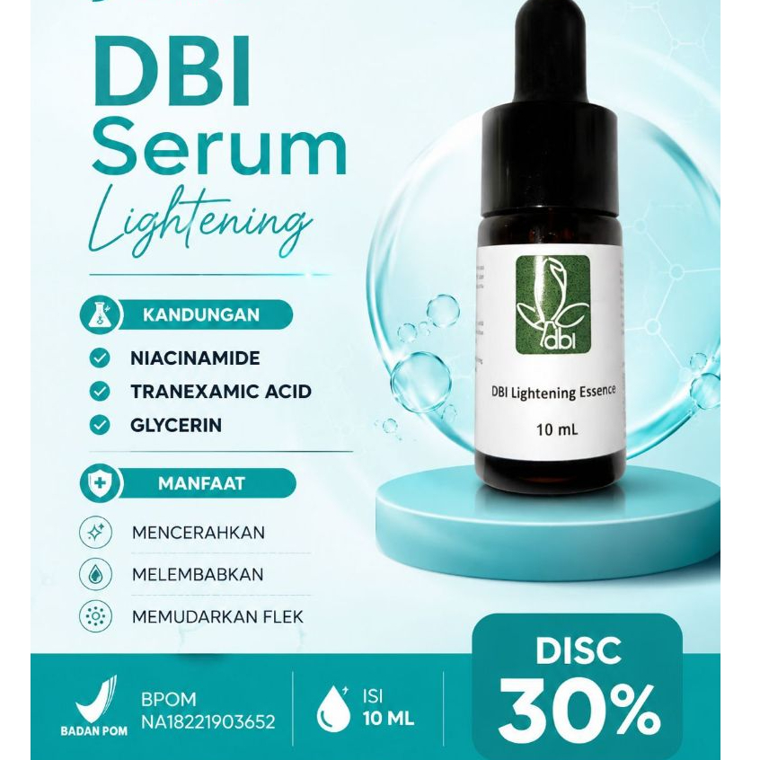 DBI Lightening Essence Serum 10mL 100% ORI BPOM