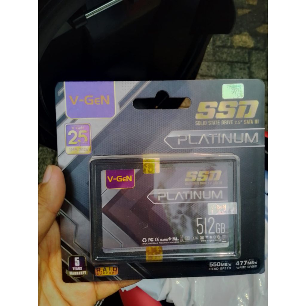 SSD 512gb V-Gen