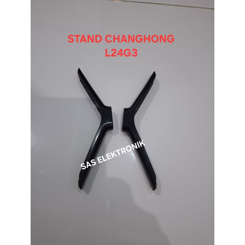 STAND BRACKET KAKI PEDESTAL DUDUKAN TV LED CHANGHONG 24 INCH L24G3A L24G3 L 24G3